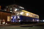 Zur langen Nacht der Museen am 5.10.2024 war auch der legendäre Schienenbus oder auch  Gummihund  oder  Fittipaldi  genannt unterwegs.