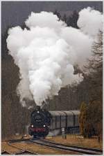 657.2770 mit dem SR14468(Ried-Attnang-Puchheim) bei der Scheinanfahrt in Holzleiten. 26.2.2012 