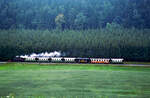 Ein Dampfzug der Feistritztalbahn (15.07.1986)