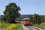 VT 10.01 (A-NBiK 9381 5010 001-5)  Roter Blitz  auf der Fahrt von Weizelsdorf nach Ferlach. 
Kappel an der Drau 21.8.2011