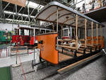 Der Sommerbeiwagen 25 stammt aus dem Jahr 1910 und ist im Historama Ferlach ausgestellt.
