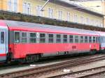 Bmz (51 81 2170 581-9) ist am 2.10.2006 im IC 941 Sigmund Freud-Museum eingereiht (Salzburg Hbf.