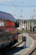 80 90-704 `Austria´ am 25.04.09 in Salzburg Hbf