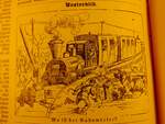 VEXIERBILD:  wo ist der Bahnwärter?    so gesehen beim Durchforsten von historischen Zeitungsmaterial,   Rieder-Sonntags-Blatt für das Innviertel  Ausgabe Dezember 1900.