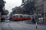 Wien Wiener Stadtwerke-Verkehrsbetriebe (WVB) SL 71 (B 55 (SGP 1951)) I, Innere Stadt, Schubertring / Schwarzenbergplatz am 1.