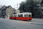 Wien Wiener Stadtwerke-Verkehrsbetriebe (WVB) Allerheiligen-Verkehr 1976: SL 71 (b 1453 + B 61 (SGP 1952 bzw.