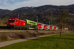 1116 197-5 am Regionalexpress bei Schwarzach.