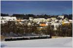 Am 19.Dezember besuchte ich die Steyrtalbahn, welche sich tief winterlich prsentierte. Der Zug bei Neunzeug.