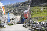 Talstation der Gletscherbahn am Groß Glockner am 10.