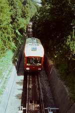 Hungerburgbahn, eine österreichische Standseilbahn (01.08.1983)