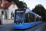 Im Zuge einer geplanten Ausschreibung für Neufahrzeuge der Straßenbahn Graz wurden mit dem Avenio 2501 der Münchner Verkehrsbetriebe (MVG) in den Abendstunden auf dem Netz der Holding
