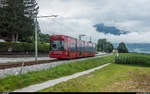 Innsbrucker Mittelgebirgsbahn/Tramlinie 6: Flexity 318 am 23.