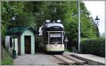 Wagen 503 an der Haltestelle Schlössl.