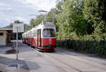 Wien Wiener Linien SL 60 (E2 4052) XXIII, Liesing, Rodaun im Juli 2005. - Scan von einem Farbnegativ. Film: Kodak Film Gold 200. Kamera: Leica C2.