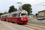 Wien Wiener Linien SL 6 (E1 4523 + c3 1260) XI, Simmering, Simmeringer Hauptstraße / Zentralfriedhof 2.