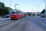Wien Wiener Linien SL 25 (E1 4781 + c4 1320) XXI, Donaustadt, Erzherzog-Karl-Straße.