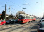 Wien Wiener Linien SL 26 (E1 4784 + c4 1311) XXII, Donaustadt, Am Heidjöchl am 14.