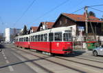 Wien Wiener Linien SL 26 (c4 1311 + E1 4784) XXII, Donaustadt, Am Heidjöchl / Schneebeerengasse / Hasibederstraße am 14.