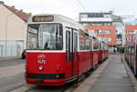 Wien Wiener Linien SL 30 (c5 1470 + E2 4070) XXI, Floridsdorf, Stammersdorf, Bahnhofplatz am 29.