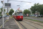 Wien Wiener Linien SL 30 (E2 4066 + c5 14xx) XXI, Floridsdorf, Brünner Straße / Hannemanngasse / Empergergasse (Hst.