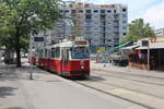 Wien Wiener Linien SL 31 (E2 4059 + c5 145x) XX, Brigittenau, Friedrich-Engels-Platz am 25.