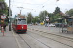 Wien Wiener Linien SL 38 (E2 4028 + c5 1428) XIX, Döbling, Grinzinger Allee / Sieveringer Straße (Hst.