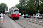 Wien Wiener Linien SL 41 (E2 4026 + c5 1426) IX, Alsergrund, Währinger Straße / Nußdorfer Straße / Spitalgasse (Hst. Spitalgasse / Währinger Straße) am 2. Juli 2017.