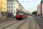 Wien Wiener Linien SL 67 (E2 4082) X, Favoriten, Favoritenstraße / Schröttergasse am 27. Juni 2017.