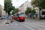 Wien Wiener Linien SL 67 (E2 4319) X, Favoriten, Favoritenstraße (Hst. Schleiergasse) am 27. Juni 2017.