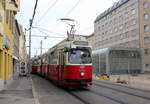 Wien Wiener Linien SL 67 (E2 4314 + c5 1514) X, Favoriten, Favoritenstraße am 27. Juni 2017.