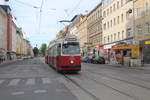 Wien Wiener Linien SL 67 (E2 4080) X, Favoriten, Favoritenstraße / Reumannplatz am 27.