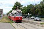 Wien Wiener Linien SL 71 (E2 4092 + c5 149x) XI, Simmering, Simmeringer Hauptstraße am 30.