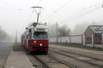 Wien Wiener Linien SL 6 (E1 4515) XI, Simmering, Simmeringer Hauptstraße am 16. Oktober 2017.