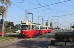 Wien Wiener Linien SL 31 (E2 4060 + c5 1460) XX, Brigittenau, Floridsdorfer Brücke / Friedrich-Engels-Platz am 17. Oktober 2017.