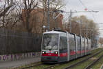 B1 735 auf der Linie 25 in der Prandaugasse, 18.12.2017