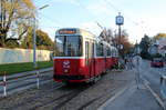 Wien Wiener Linien SL 60 (c5 1439) XXIII, Liesing, Mauer, Dreiständegasse am 17. Oktober 2017.
