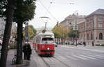 Wien Wiener Linien SL 2 (E1 4815) I, Innere Stadt, Stubenring / Dr.-Karl-Lueger-Platz / Parkring am 19. Oktober 2010.