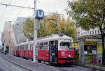 Wien Wiener Linien SL 18 (E1 4740 + c3 1124) Neubaugürtel / Hütteldorfer Straße (Endstation Burggasse / Stadthalle (Einstieg)) am 20.