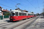 Wien Wiener Linien SL 26 (E1 4791 + c4 1328) XXII, Donaustadt, Am Heidjöchl am 19.