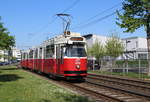 Wien Wiener Linien SL 6 (E2 4090 + c4 14xx) XI, Simmering, Kaiserebersdorf, Svetelskystraße am 20.