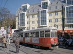 Wien Wiener Linien SL 9 (E1 4549) XVIII, Währing, Gersthof, Simonygasse / Gentzgasse am 22. Oktober 2010. - Scan eines Farbnegativs. Film: Kodak Advantix 200-2. Kamera: Leica C2.