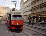 Wien Wiener Linien SL 5 (E1 4801) IX, Alsergrund, Alserbachstraße / Nußdorfer Straße am 22. Oktober 2010. - Scan eines Farbnegativs. Film: Kodak Advantix 200-2. Kamera: Leica C2.