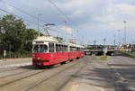 Wien Wiener Linien SL 25 (E1 4790 (SGP 1972) + c4 1316 (Bombardier-Rotax 1974)) XXII, Donaustadt, Erzherzog-Karl-Straße am 26.
