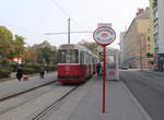 Wien Wiener Linien SL 2 (c5 1475 + E2 4075) XX, Brigittenau, Friedrich-Engels-Platz am 20.