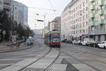 Wien Wiener Linien SL 33 (A 6) XX, Brigittenau, Marchfeldstraße / Friederich-Engels-Platz am 20. Oktober 2018.
