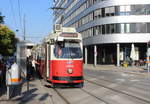 Wien Wiener Linien SL 5 (E2 4066) IX, Alsergrund, Spitalgasse / Lazarettgasse / Sensengasse (Hst.