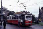 Wien Wiener Stadtwerke-Verkehrsbetriebe (WVB) SL 9 (E 4436 (Lohnerwerke 1963)) Mariahilfer Gürtel / Mariahilfer Straße / Westbahnhof am 18.