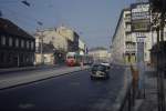 Wien WVB SL D/ (E1 4794) Heiligenstdter Strasse / Sickenberggasse im Oktober 1978.