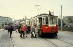 Wien: WTM-Sonderzug (M 4078 + k? + k2 3487) hlt am 14.