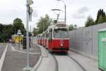 Wien Wiener Linien SL 67 (E2 4302) Per-Albin-Hansson-Siedlung am 9.